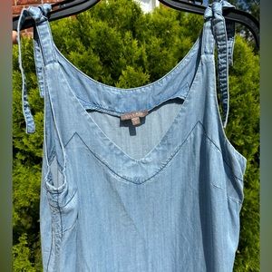 LillA P  thin Denim dress light weight & soft.